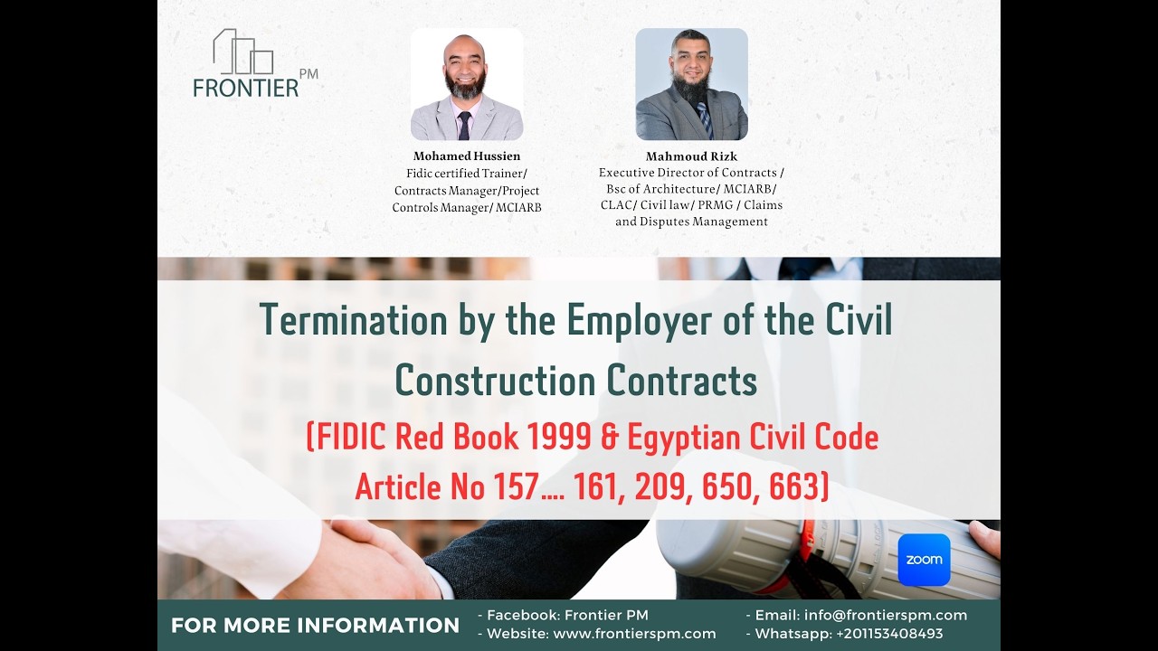 Termination by the Employer of the Civil Construction Contracts