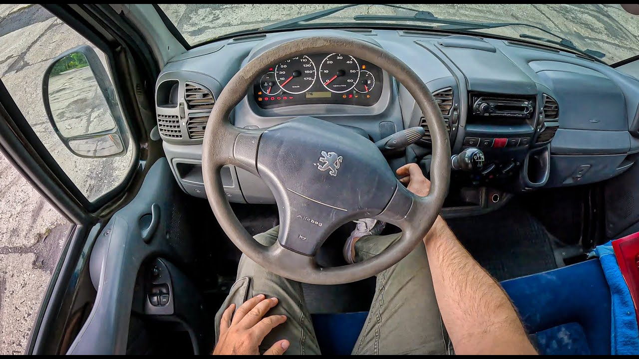 2005 Peugeot Boxer [2.8 TD 130HP] |0-100| POV Test Drive #1760 Joe Black