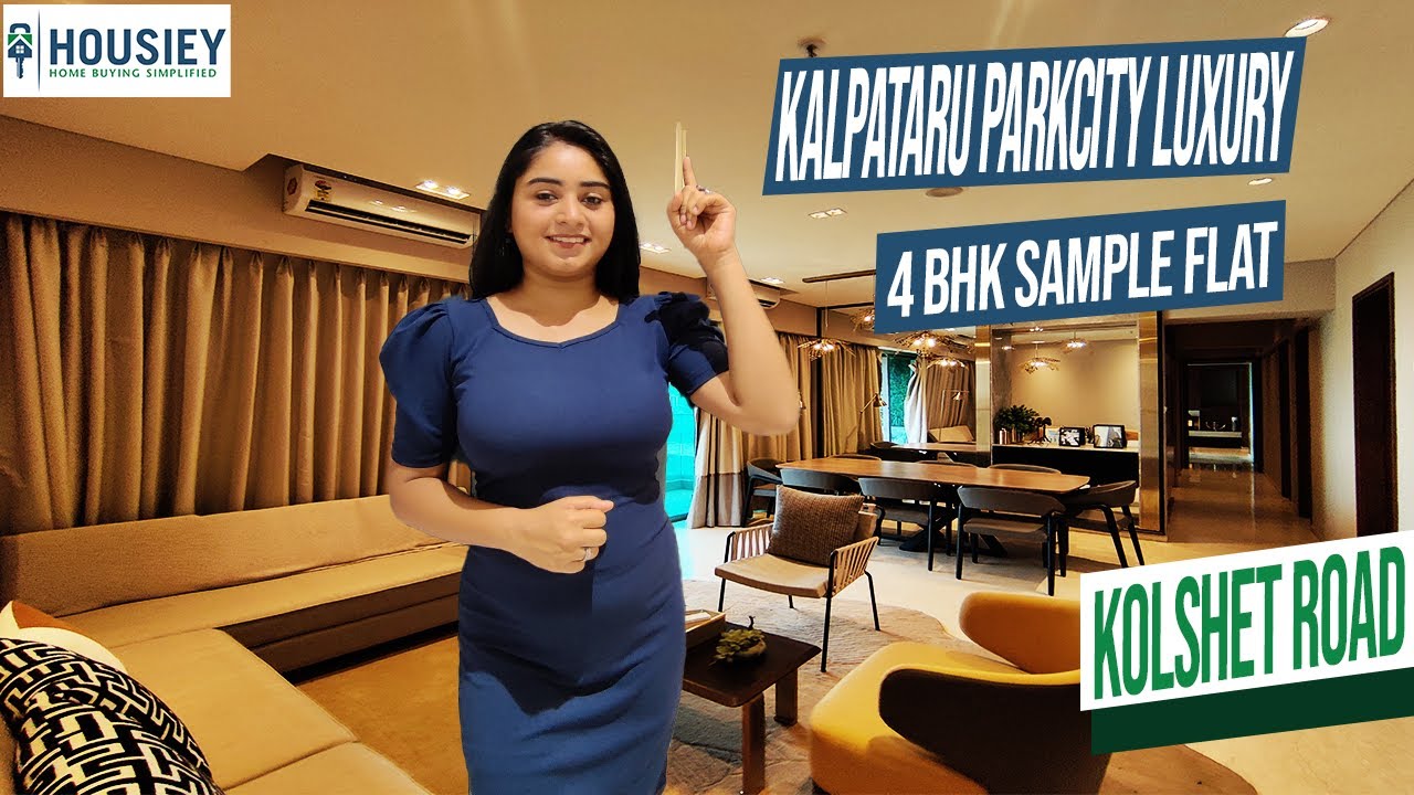 Kalpataru Park City Thane | 4 BHK Sample Flat Tour [2025] | Kalpataru Thane Project
