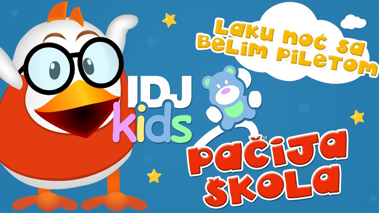 LAKU NOC SA BELIM PILETOM - PACIJA SKOLA // BELO PILE // @IDJKids