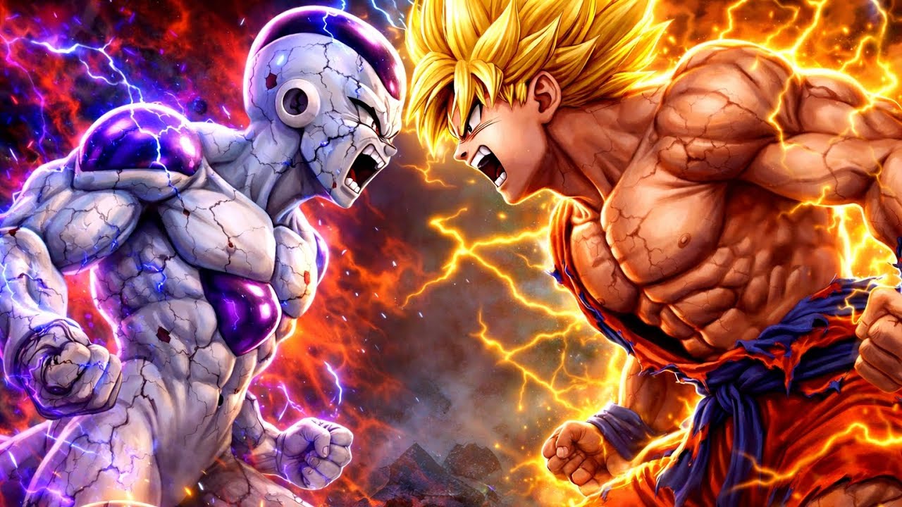Goku vs Freeza 100% Sparking (What If)