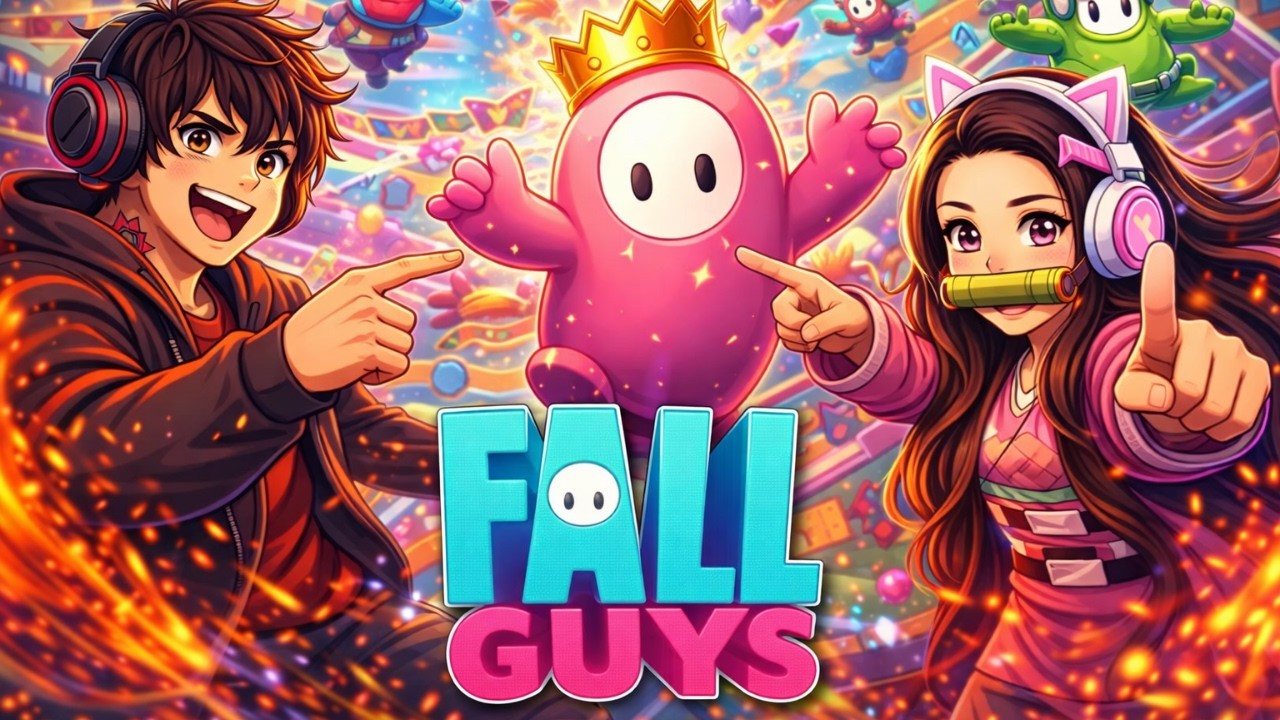 FALL GUYS AO VIVO! 👑 TENTANDO PEGAR A COROA! (Jogando com Inscritos)
