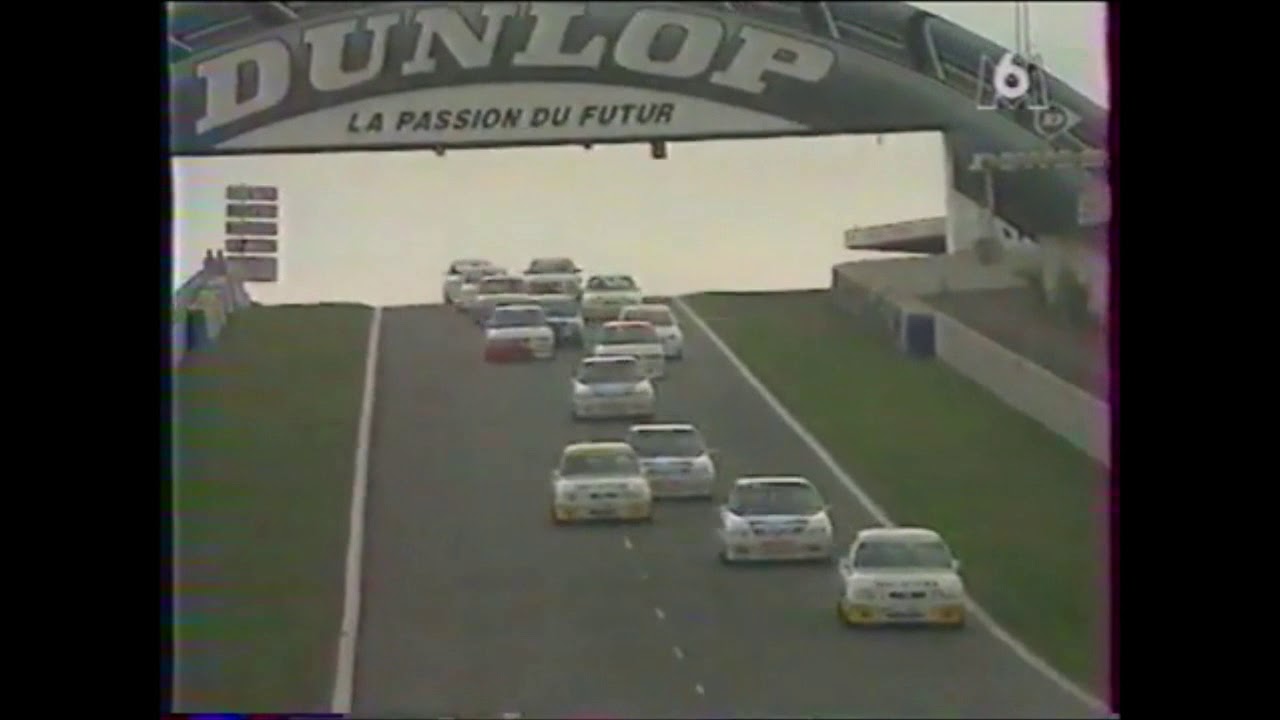 Essai Opel Vectra Supertourisme avec Jacques Laffite au Circuit Bugatti Le Mans.