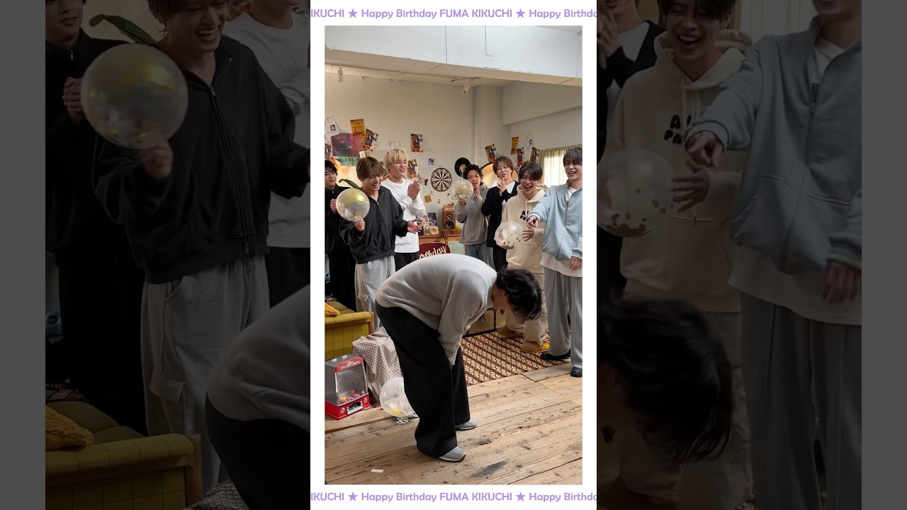 #菊池風磨 のバースデーサプライズ😊 これからも応援よろしくお願いします🙌 続きは#timelesz 公式インスタで✅ #タイムレス