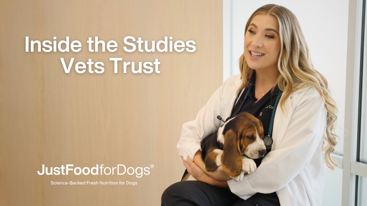 Inside the Clinical Studies Behind the #1 Vet-Recommended Fresh Dog Food | JustFoodforDogs