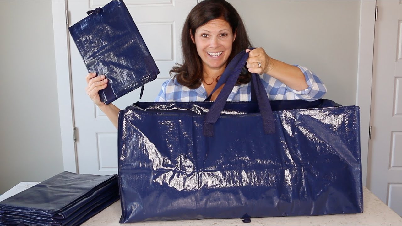 Best College MOVE-IN BAGS - Like the IKEA Frakta Bag but CHEAPER #college #collegemovein