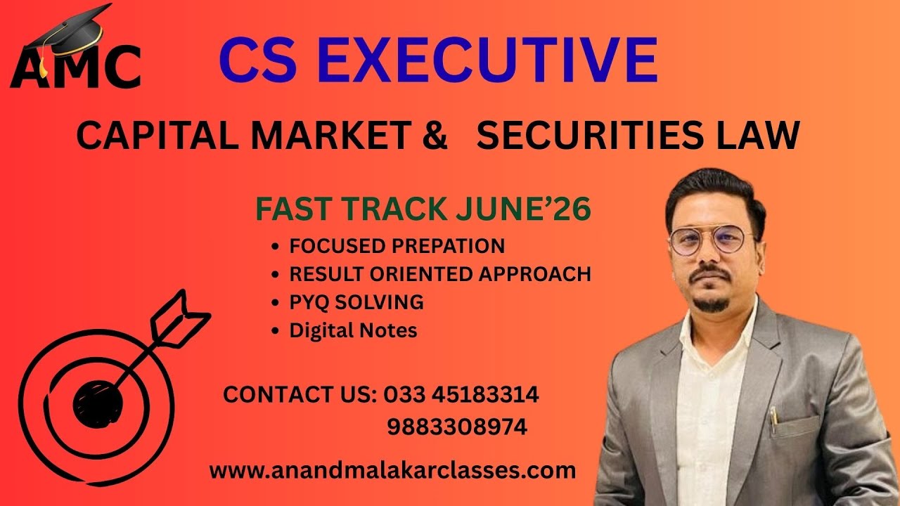 CS EXECUTIVE CMSL INTRODUCTION CLASS  NEW BATCH FOR JUNE 2026