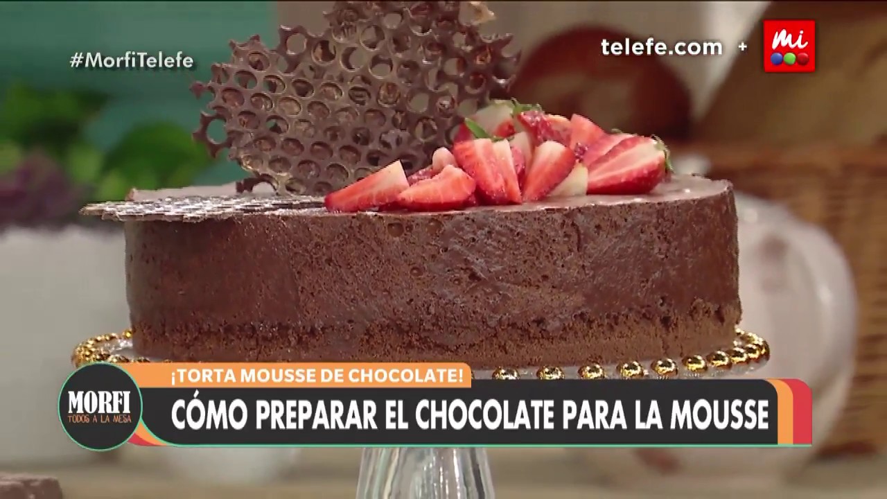 Torta Mousse de chocolate - Morfi