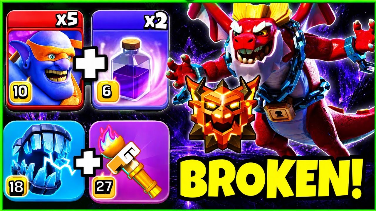 The New TH18 DD Charge Super Bowler Meta is Completely BROKEN! Clash Of Clans