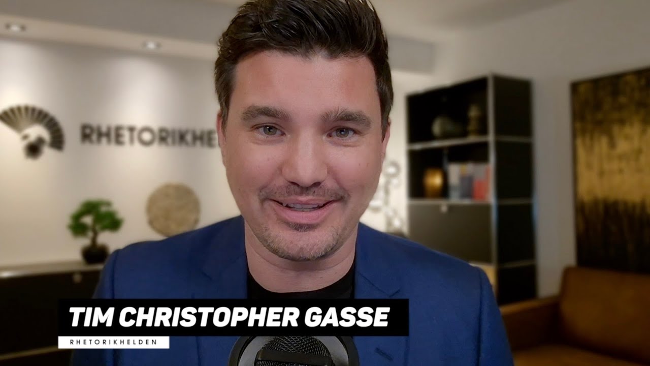 Rhetoriktraining: Reden lernst du nur durch reden (Coach Tim Christopher Gasse)