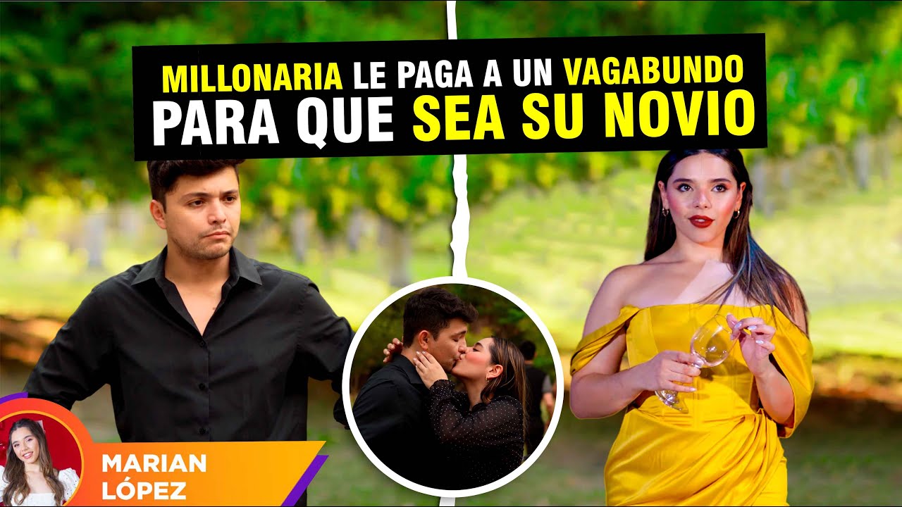 Millonario le paga a un vagabundo para que sea su novio