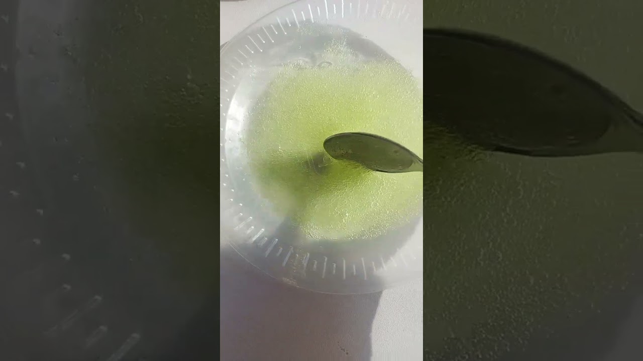 como hacer slime sin b&oacute;rax ni pegamento💦🌿