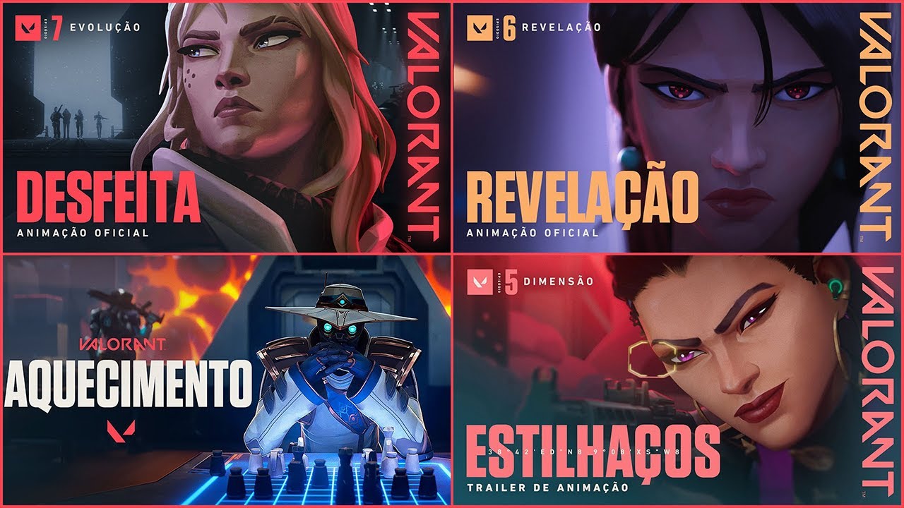 Todas as cinemáticas de VALORANT em ordem cronológica (Episódio 1-7) | 2020-2023