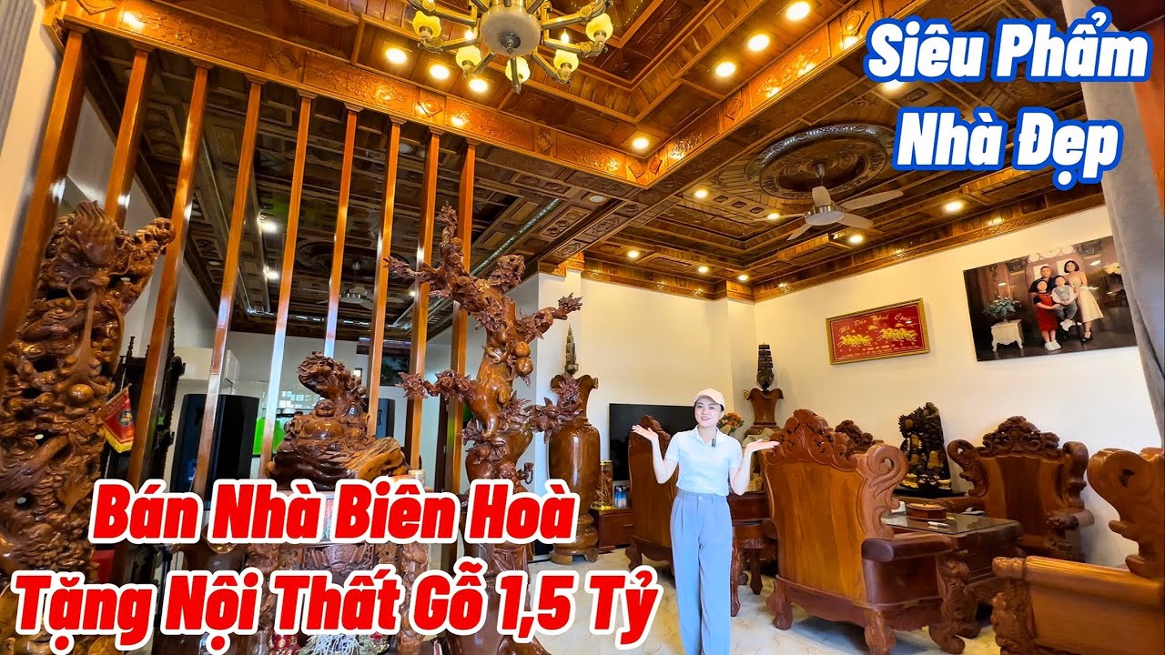 BĐS ĐỒNG NAI, Mê Không Lối Thoát Với Căn Nhà Bán Để Lại Toàn Bộ Nội Thất Tại P.Trảng Dài,TP.Biên Hoà