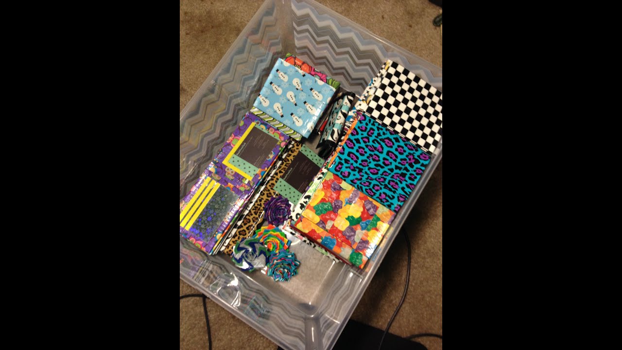 [OLD VIDEO] Duct Tape Wallet Sale *LOWERED PRICES*