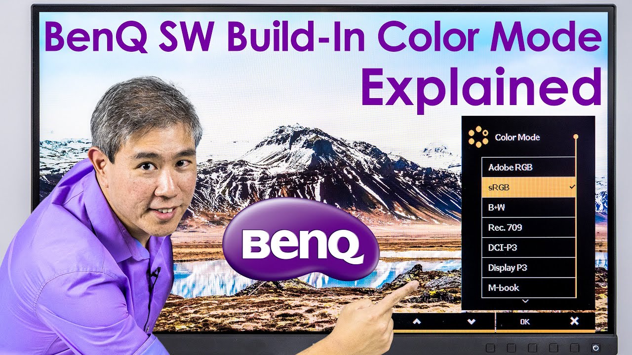 BenQ SW Series Pre-Calibrated Build-In Color Mode Explained!