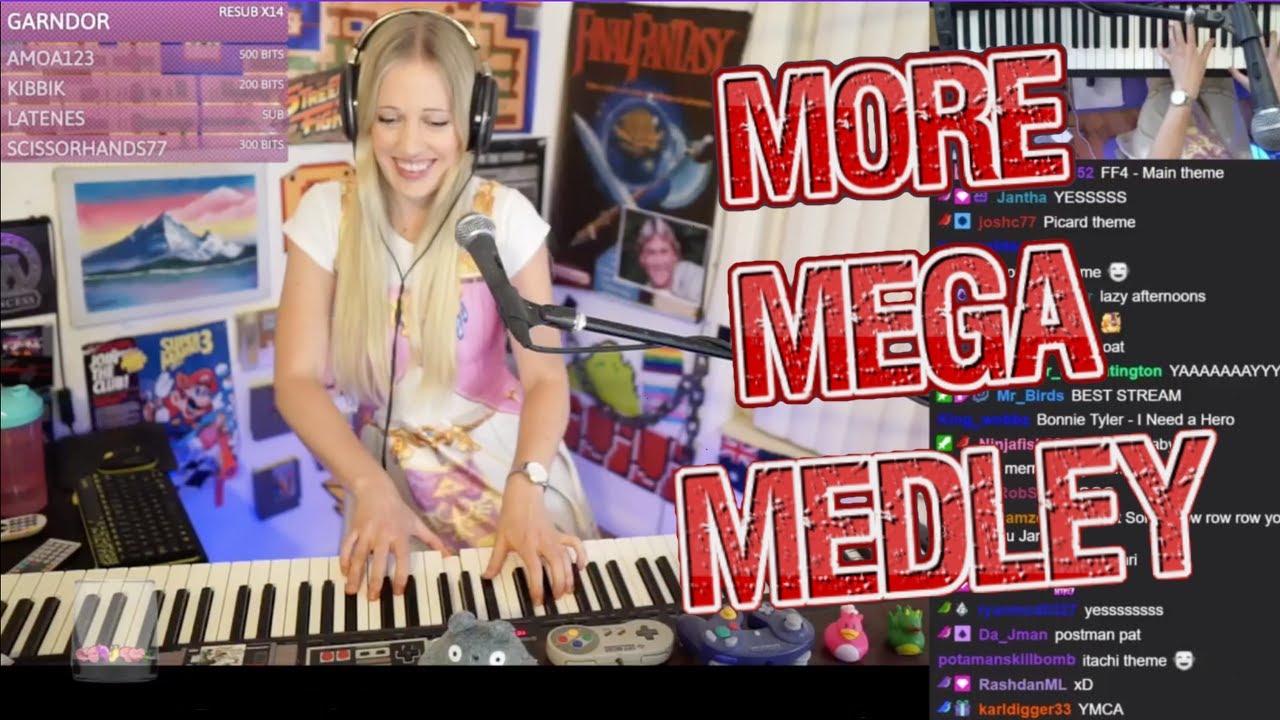 Mega Medley that was supposed to be an hour and was (piano)