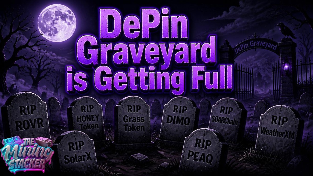 DePin Projects Continue To DIE , ROVR Rugged , Helium HIP 149 Passed, Hivemapper & GRASS Ditch Token