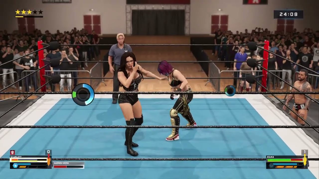 WWE 2K25 Gameplay - Scarlett vs. Asuka