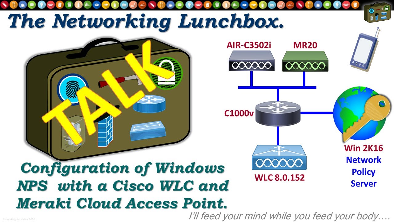 Windows NPS (RADIUS) with Cisco and Meraki Wireless