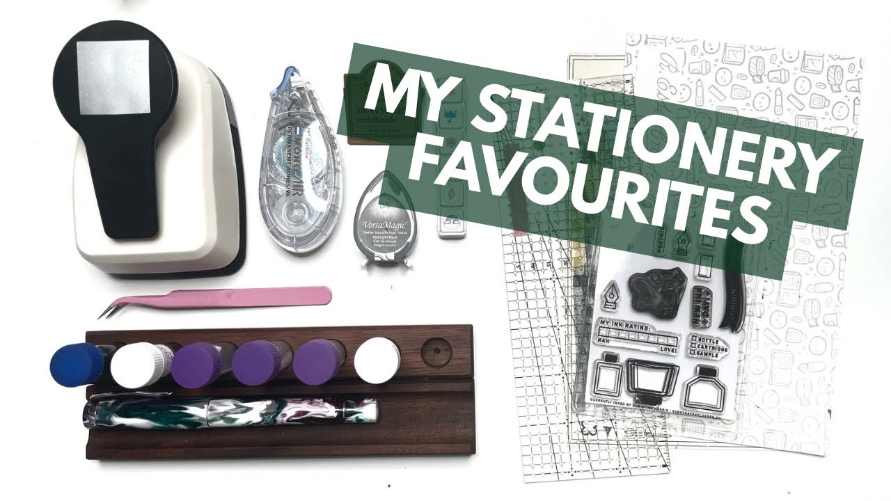 MY FAVOURITE STATIONERY // These are the things I cannot live without! #stationery