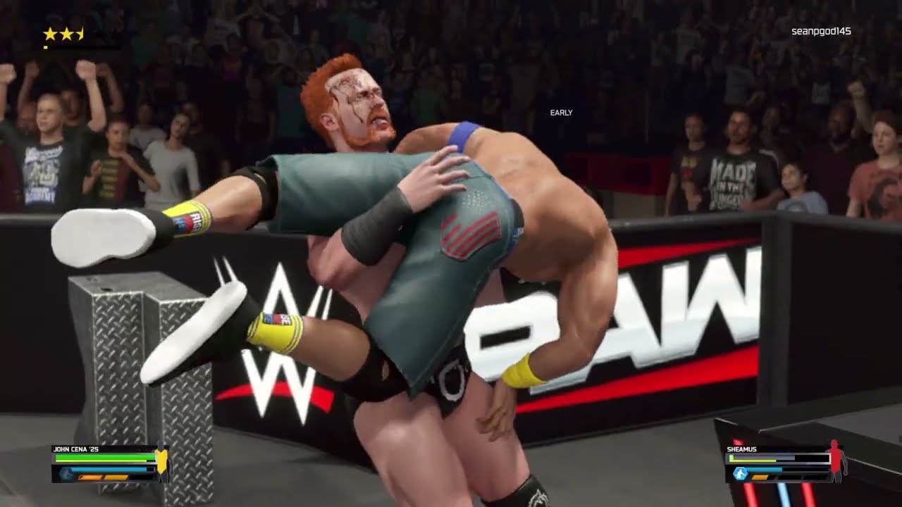 WWE 2K25 - John Cena vs. Shamus - Extreme Rules (M)