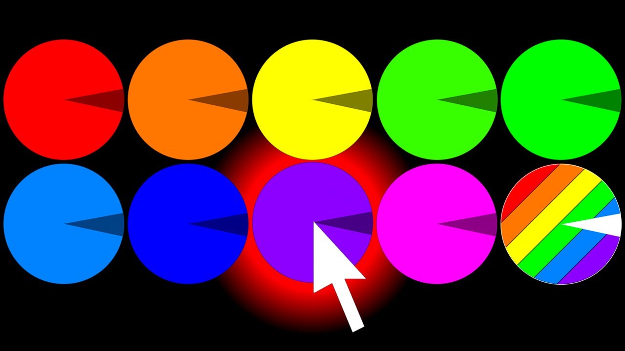 The Pacman 9 Stages Eliminations Marble Race ASRM in Algodoo