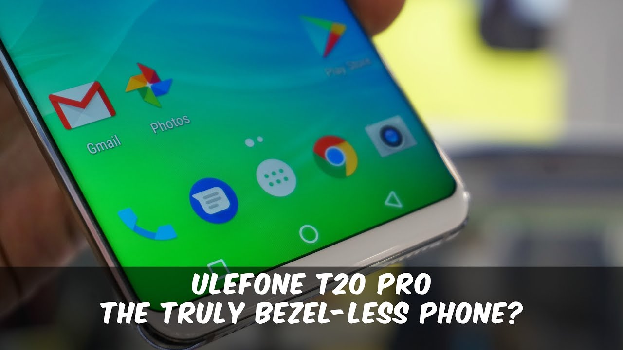 Ulefone T2 Pro - The Actual Bezel less Phone?