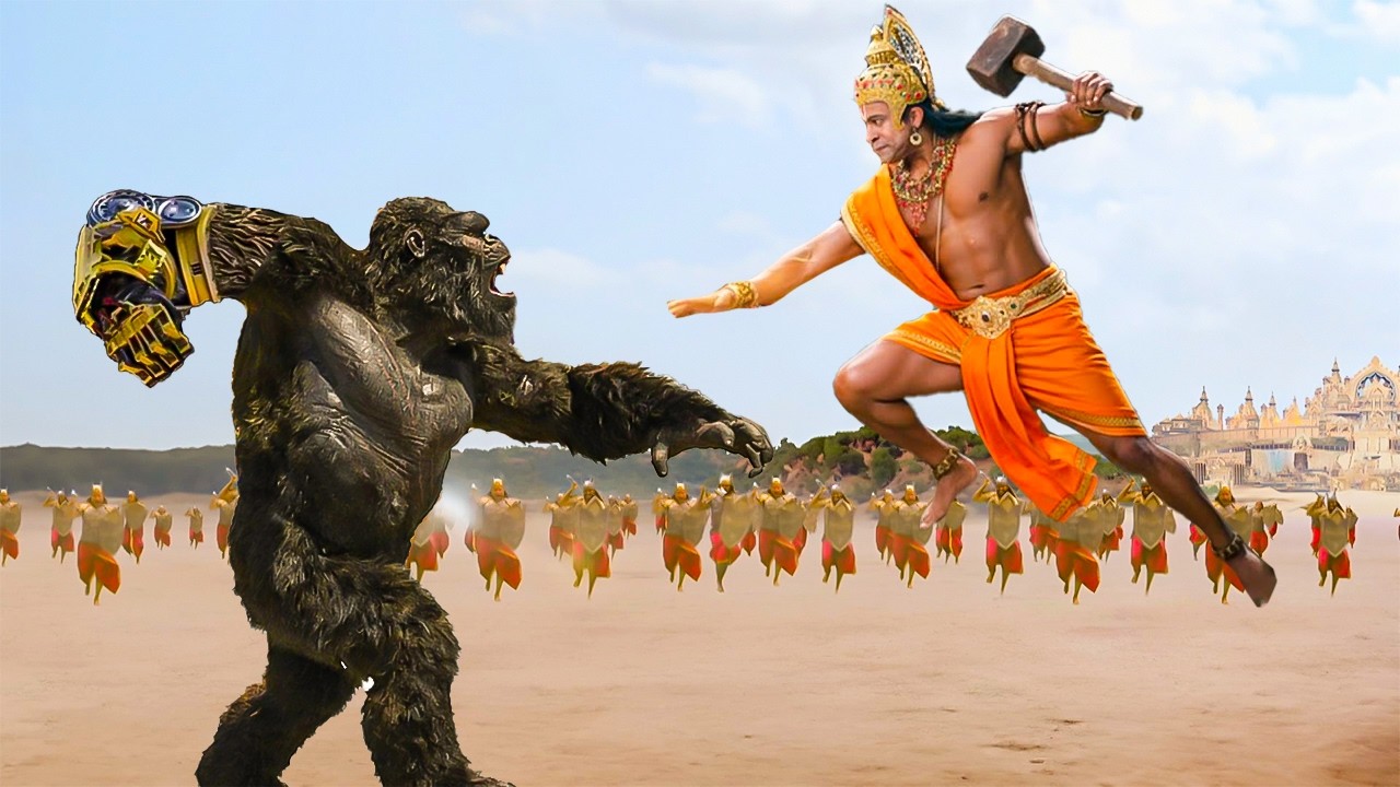 आदमखोर दानव का सर्वनाश हनुमान ने कुछ इस तरह से किया | Sankat Mochan Mahabali Hanuman | #hanuman