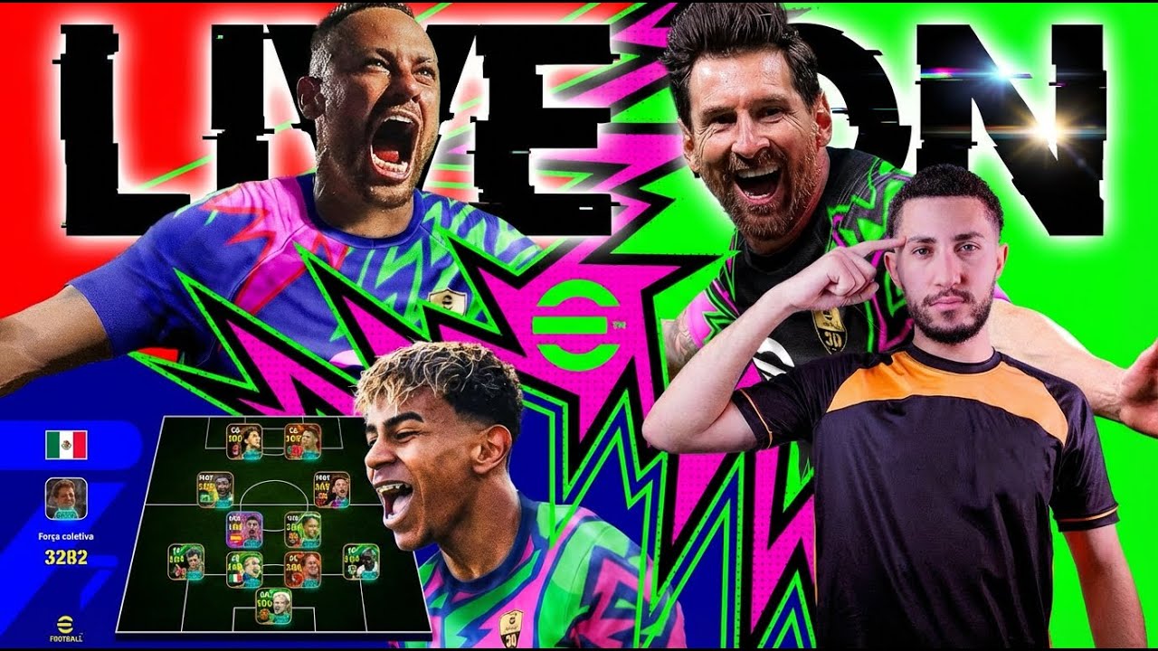 🛑 LIVE ON - CAMP, X1 TEMÁTICO E RESENHA | EFOOTBALL MOBILE 26 🛑