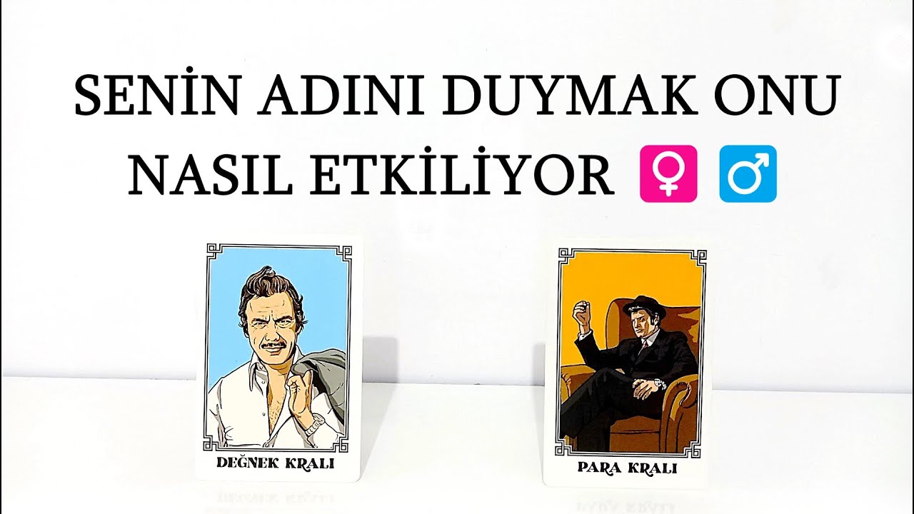 DESTE SEÇ ♀️♂️ SENİN ADINI DUYMAK ONU NASIL ETKİLİYOR  ♀️♂️
