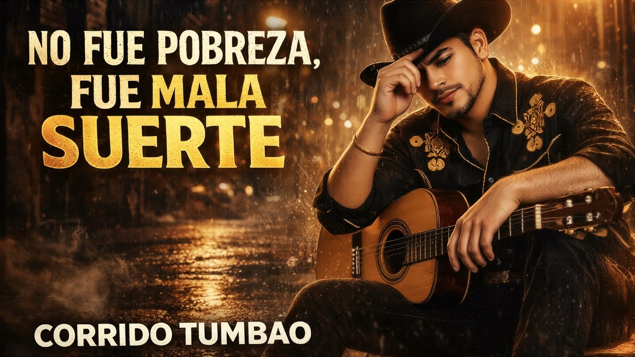 No Fue Pobreza, Fue Mala Suerte - Corrido Tumbado (Video Oficial 2026)