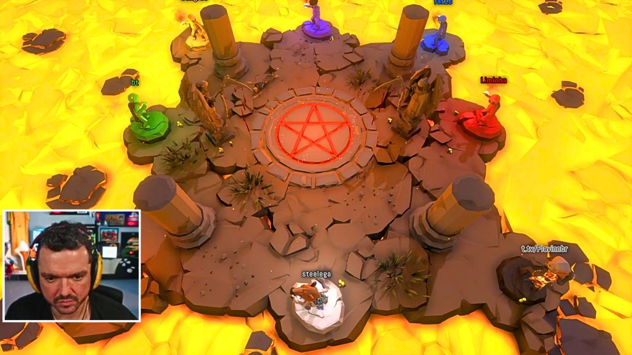 GAULES E A TRIBO JOGANDO PUMMEL PARTY (27/02/26) #23
