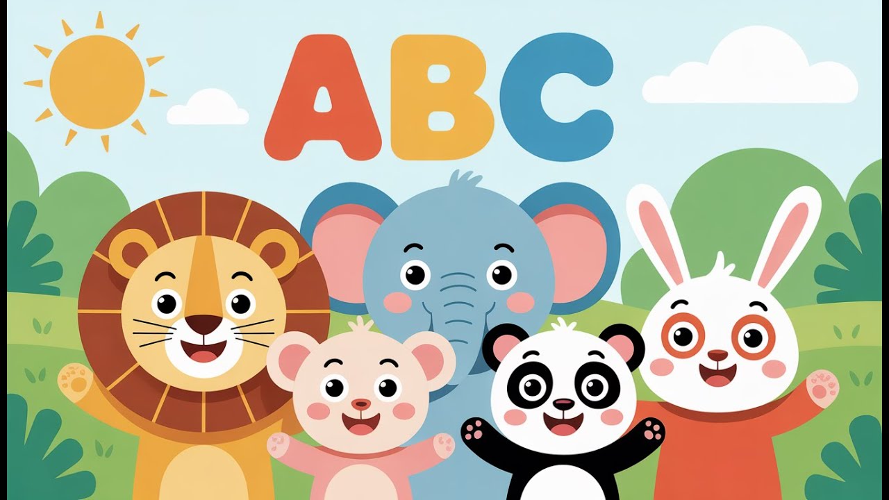 ABC Song for Babies 🌈 Learn Alphabet A–Z | Rainbow Tots TV