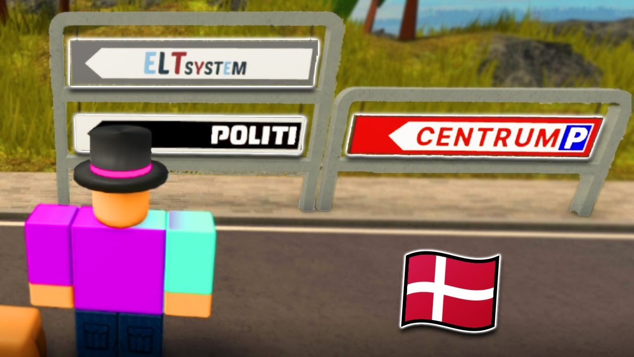 Vi Prøvede Spil om Danmark på Roblox..