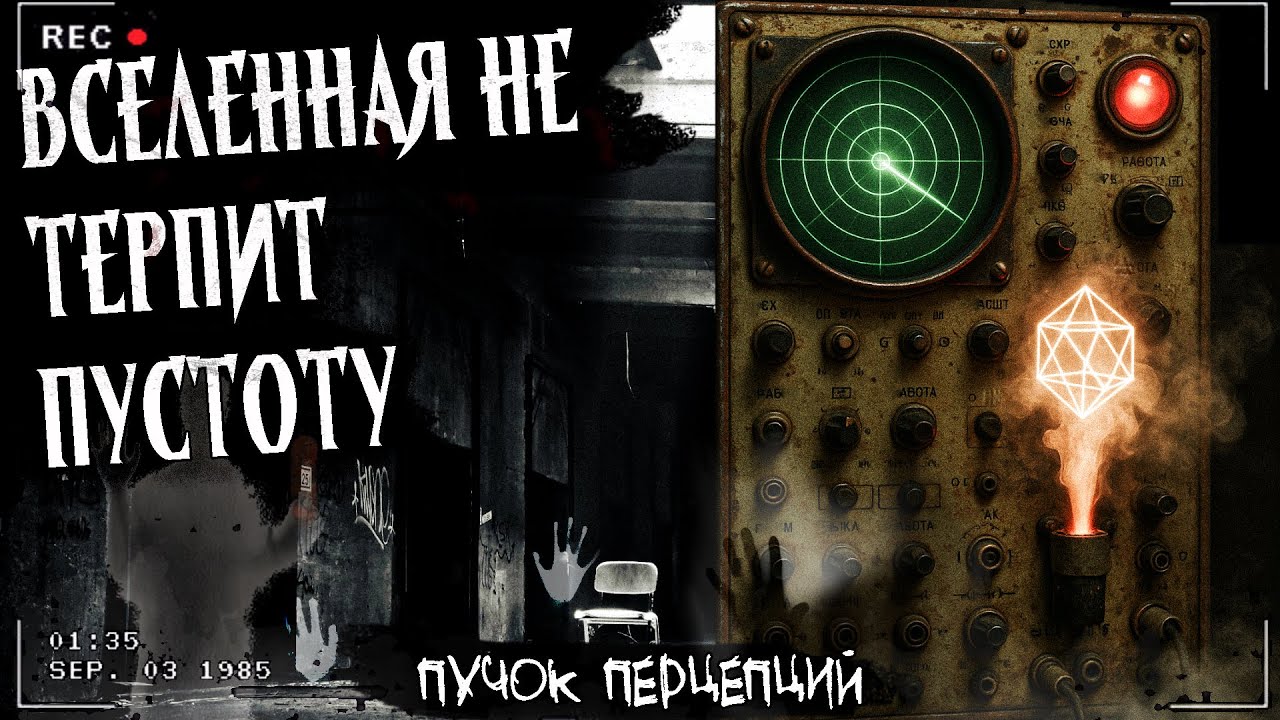 ВСЕЛЕННАЯ НЕ ТЕРПИТ ПУСТОТУ | ЖУТКАЯ РАЗРАБОТКА НИИ | Страшная история