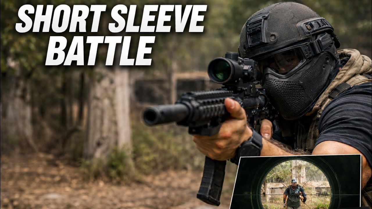 Short Sleeves Airsoft Battle!! (Parts 2-3)