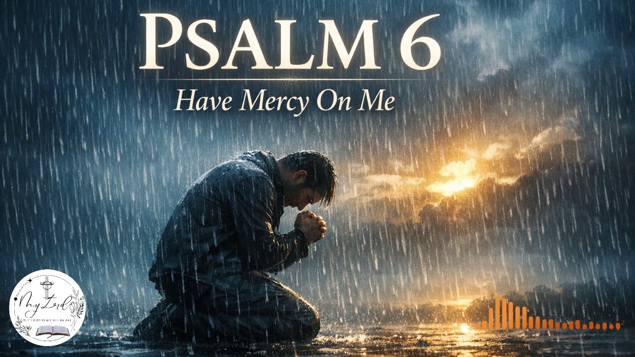Psalm 6 – Have Mercy on Me, Lord | Peaceful Bible Reading with Soothing Music