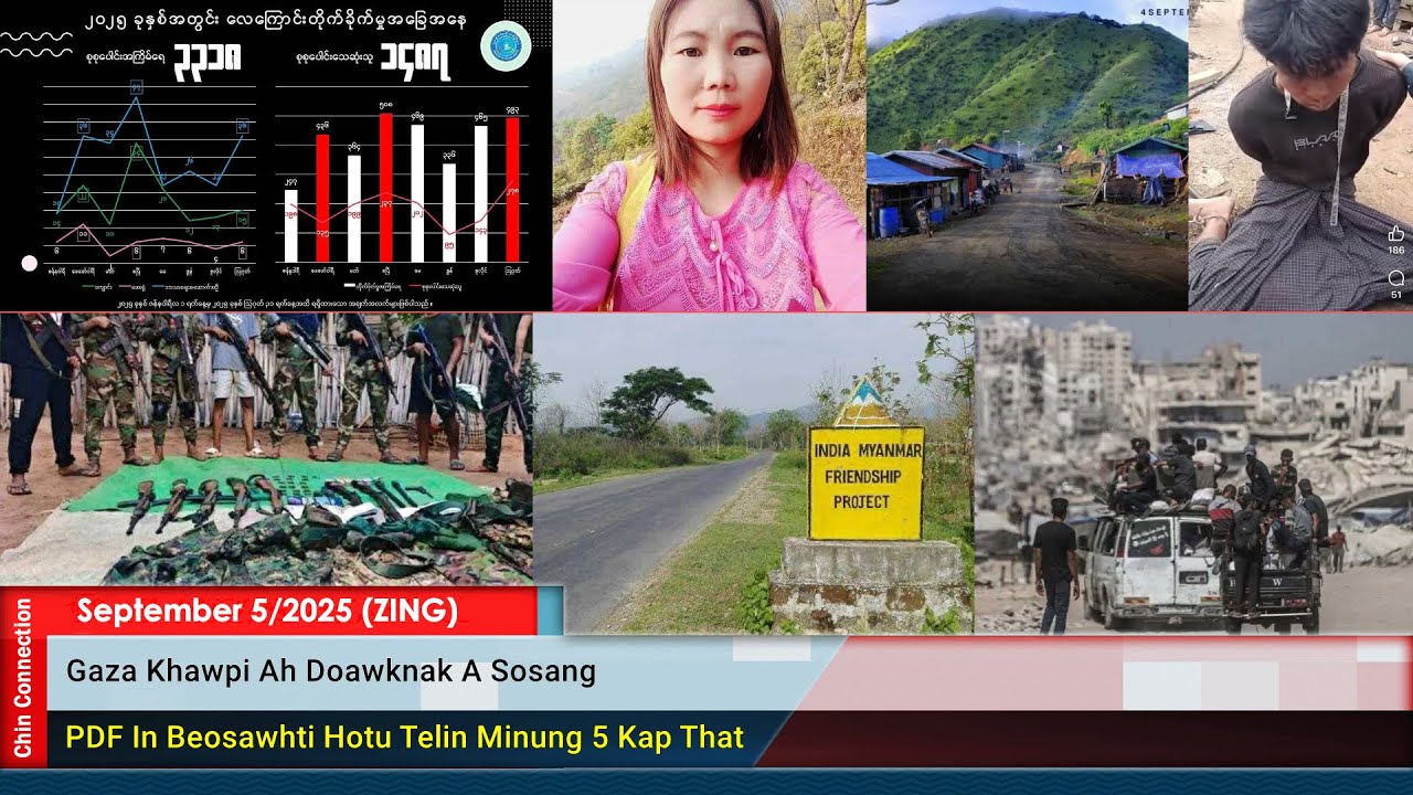 September 5 Zing: Thla 8 Sungah Ralhrang In Mipi 1400 Tlun An That, Kalay Pengah Buainak A Sosang