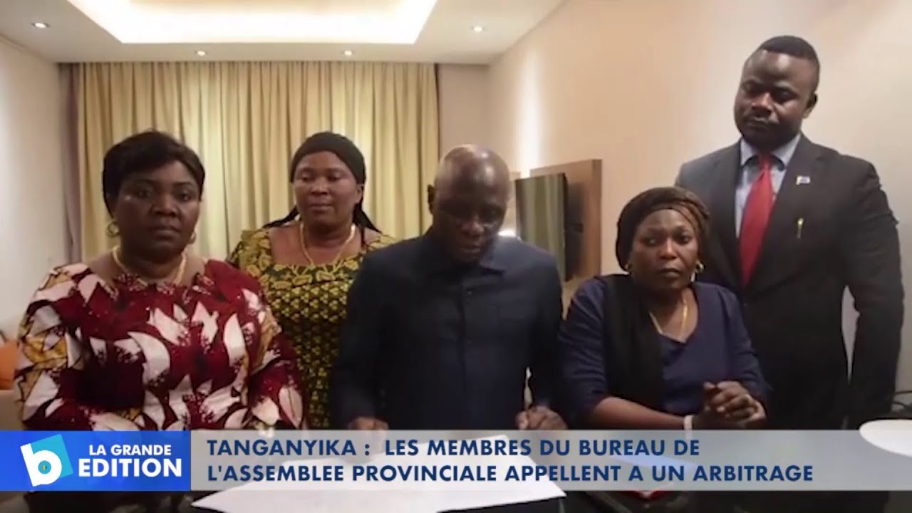 Tanganyika: Les membres du bureau de l’Assemblée provinciale appellent à un arbitrage