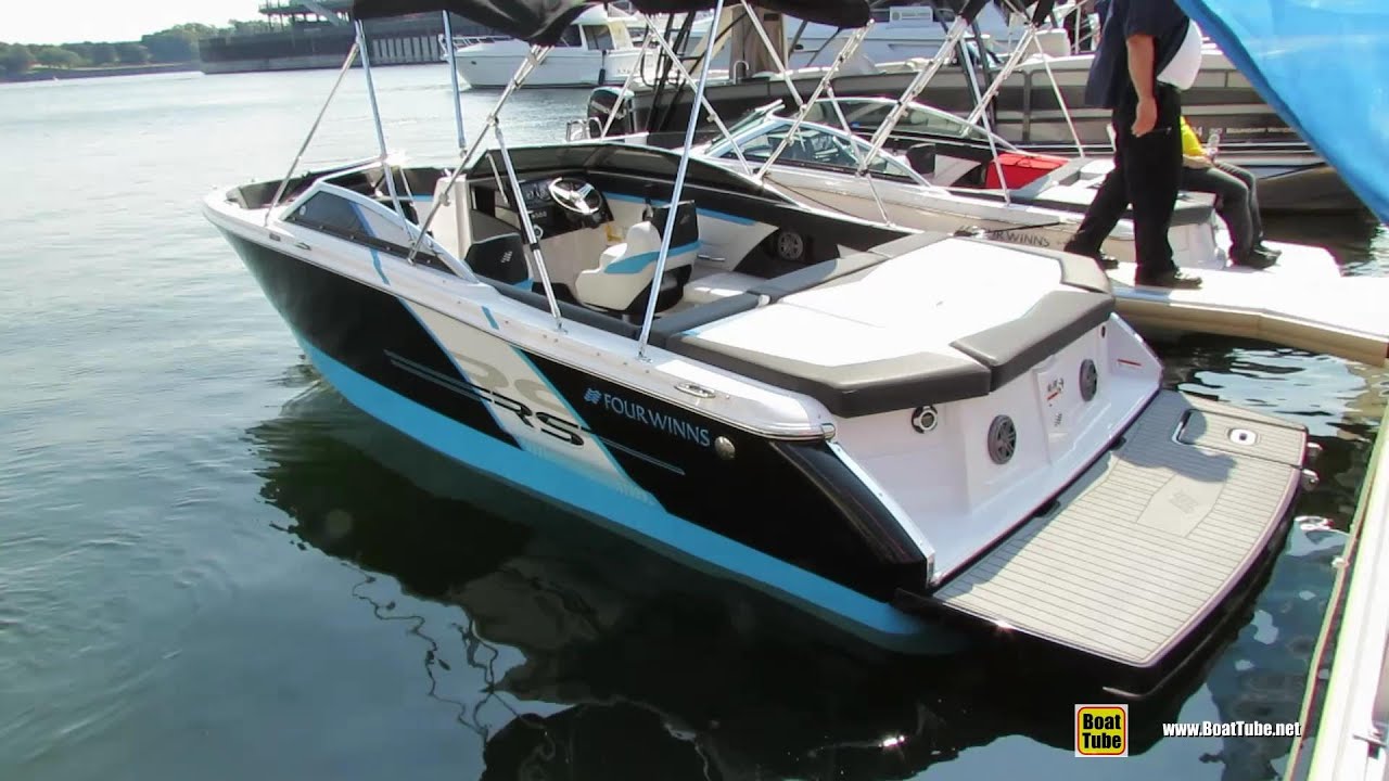 2014 Four Winns Horizon RS Motor Boat - Exterior and Interior Walkaround - 2014 Montreal In Water Bo
