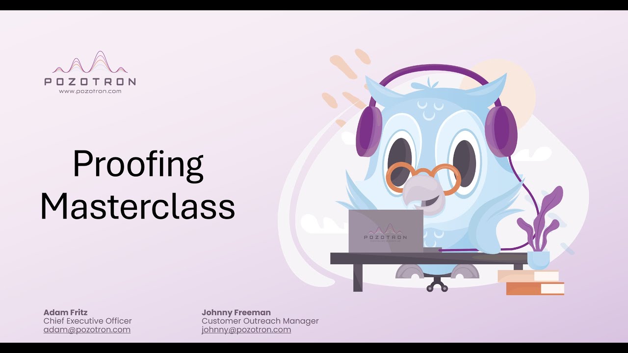 Proofing Tool Masterclass: Expert Techniques for Pozotron Users