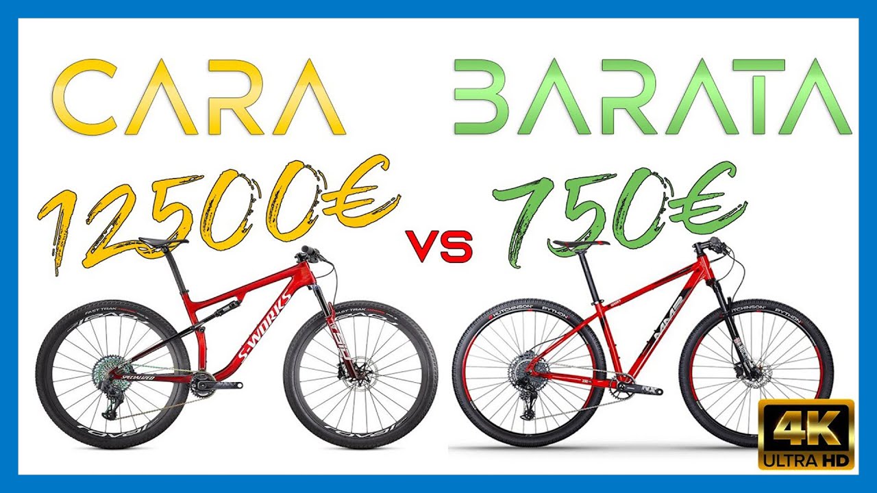🚴‍♀️💸Bici CARA VS BARATA: 12500€ vs 750€