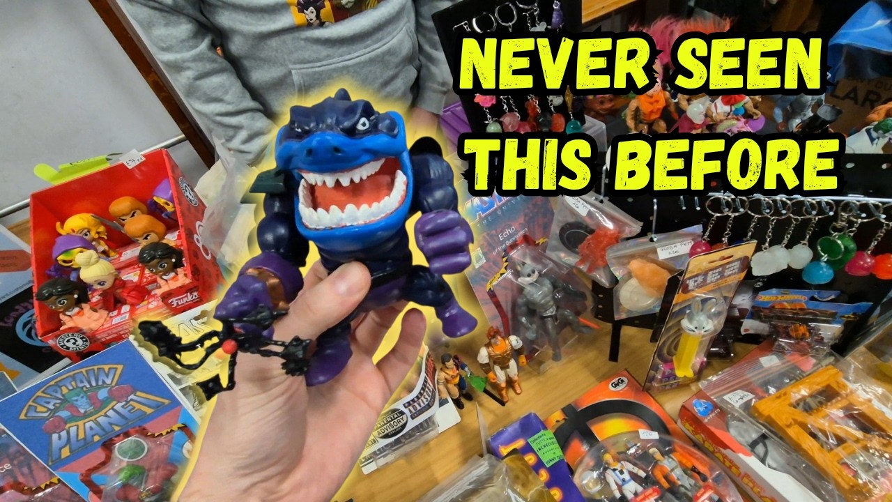 Перегрузка ностальгии по 80-м и 90-м – ярмарка игрушек Toy Hunting в Сэндауне, 25 ноября