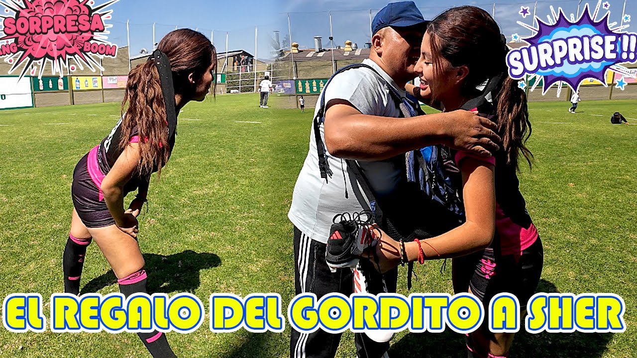 Regalo sorpresa del gordito a la Maguita