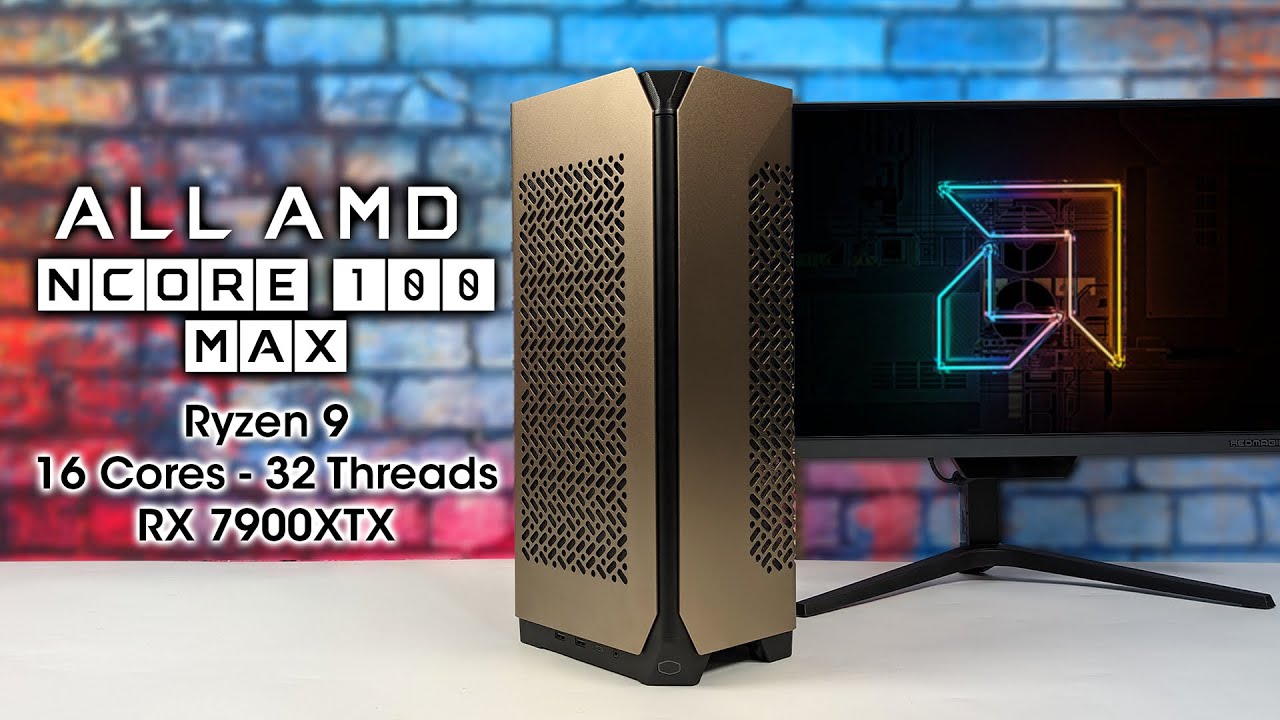 Całe szaleństwo AMD Mini ITX! Zbudowaliśmy przyszłość, NCORE 100 Max &ndash; PRAKTYCZNE TESTY