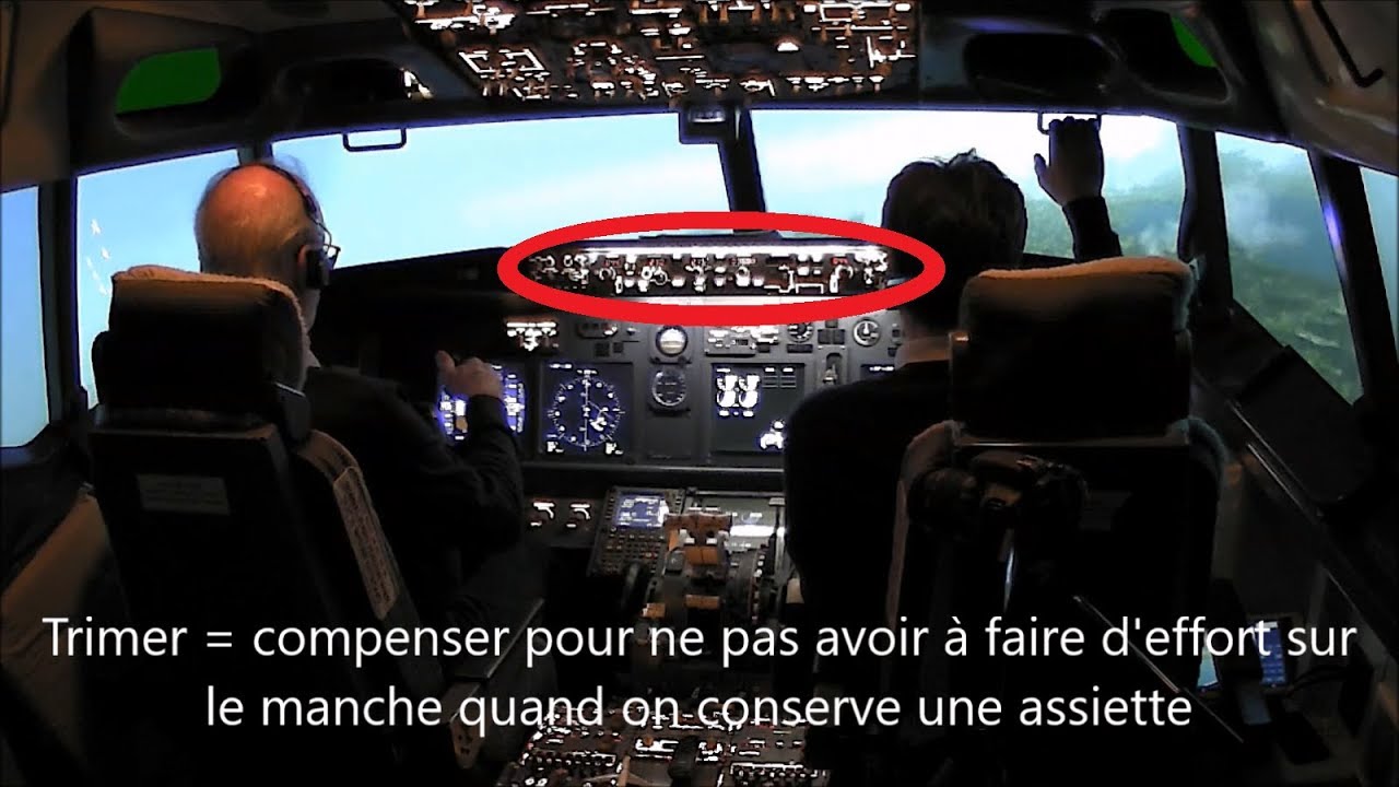 Vol en Boeing 737 expliqué et sous-titré, avec check list et remise de gaz