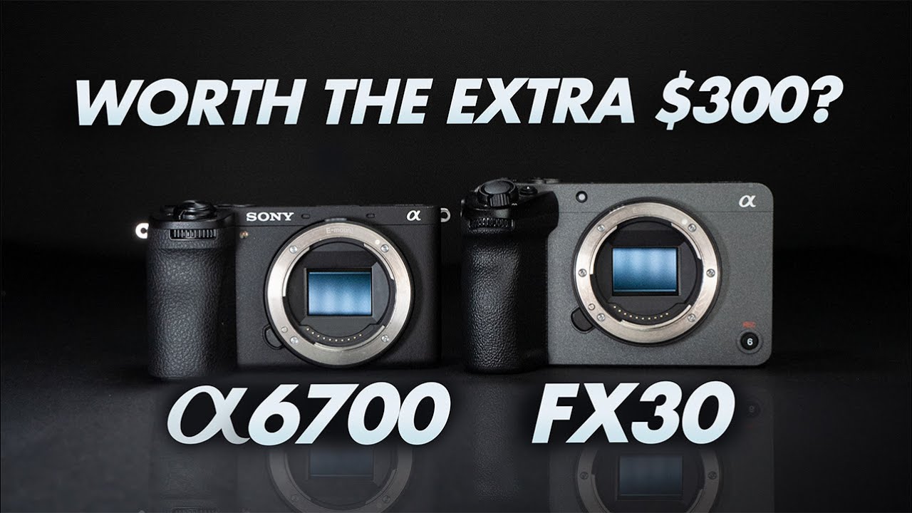 Sony a6700 vs Sony FX30 - BEST Camera for Content Creators??