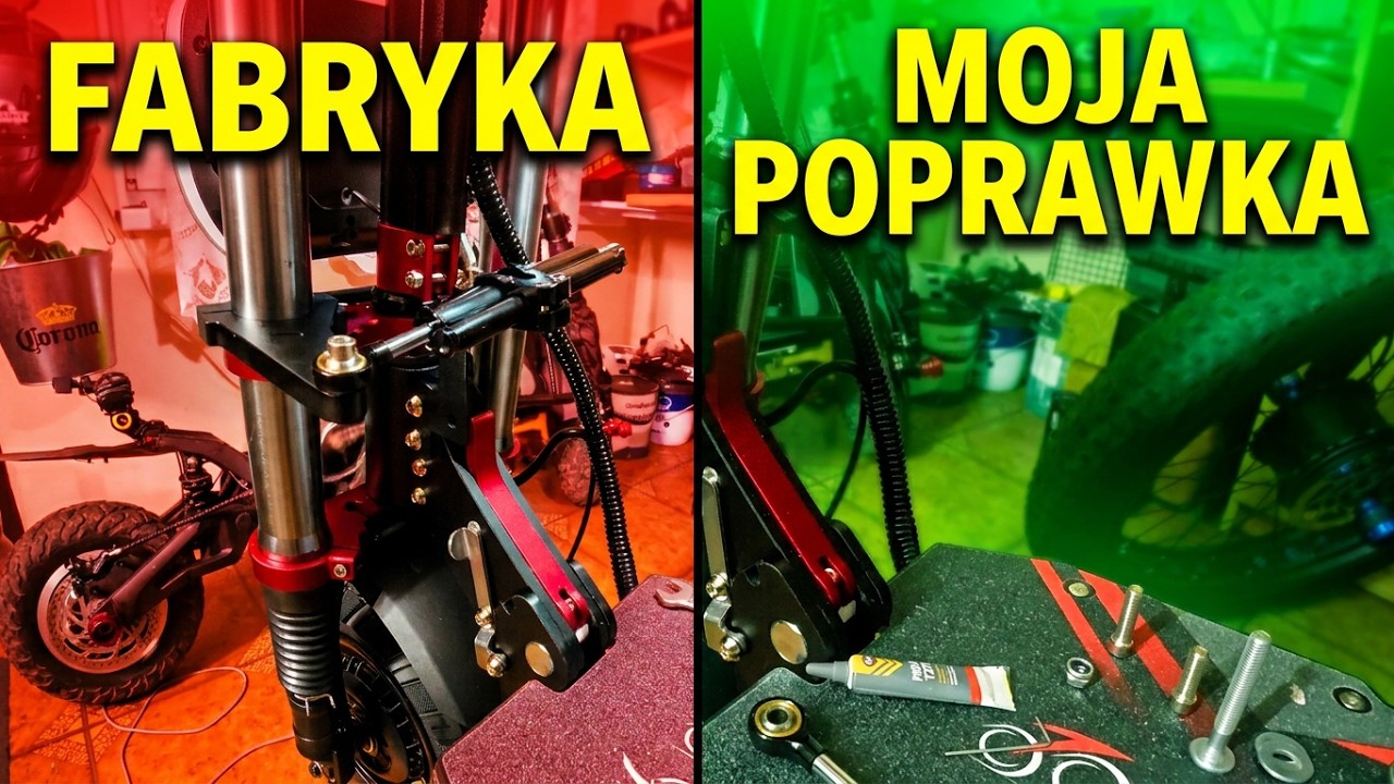 Amortyzator skrętu#damper#hulajnogaelektryczna#boyueda s5