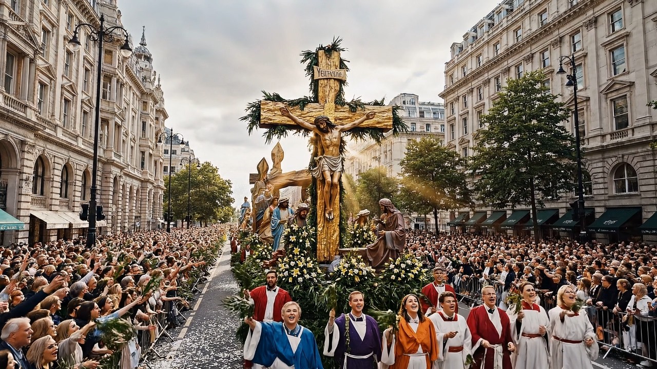London Jesus Parade: The Most Spectacular Palm Sunday Parade 2026 Biblical Procession
